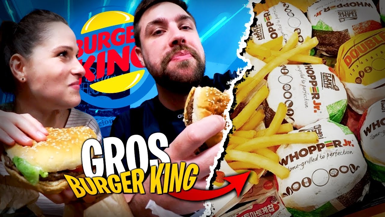 Burger King gratuit ?! On le dévalise avec Pidi...