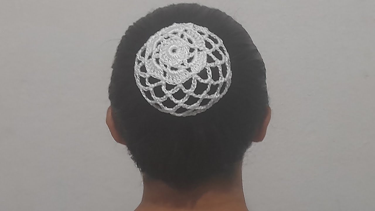 Redinha em Crochê Para Coque de Cabelo