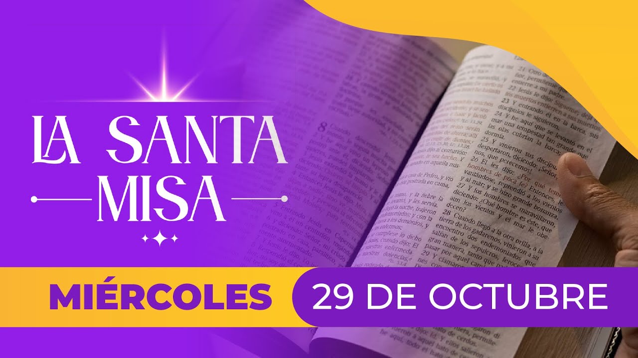 ✝️ MISA DE HOY, Mi&eacute;rcoles 29 Octubre 2025 | Misa Diaria Cosmovisi&oacute;n