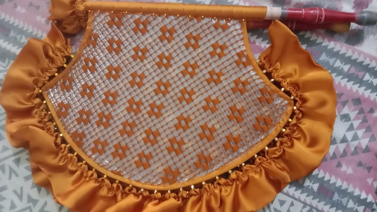 @Cutting idea for making hand fan 🥰🥰🥰
