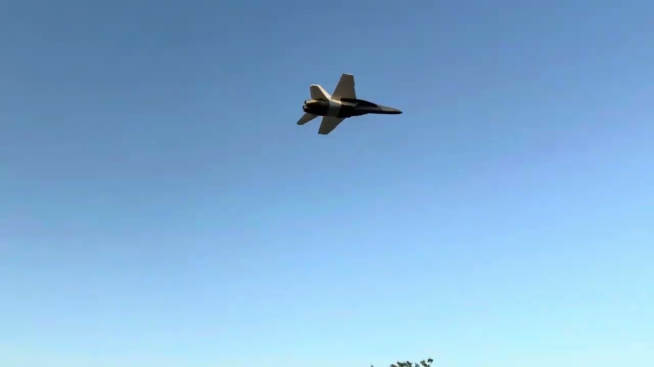 3D printed F-18 Superhornet twin 40mm fans