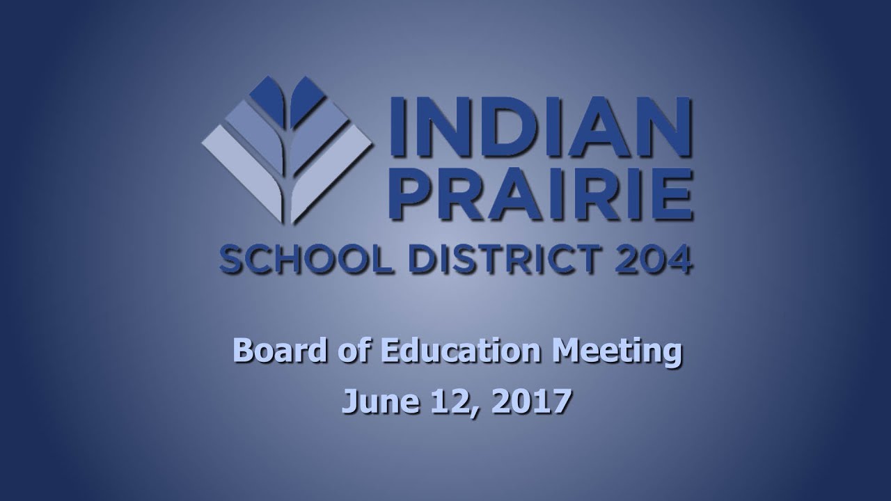 School Board Meeting: 06/12/17