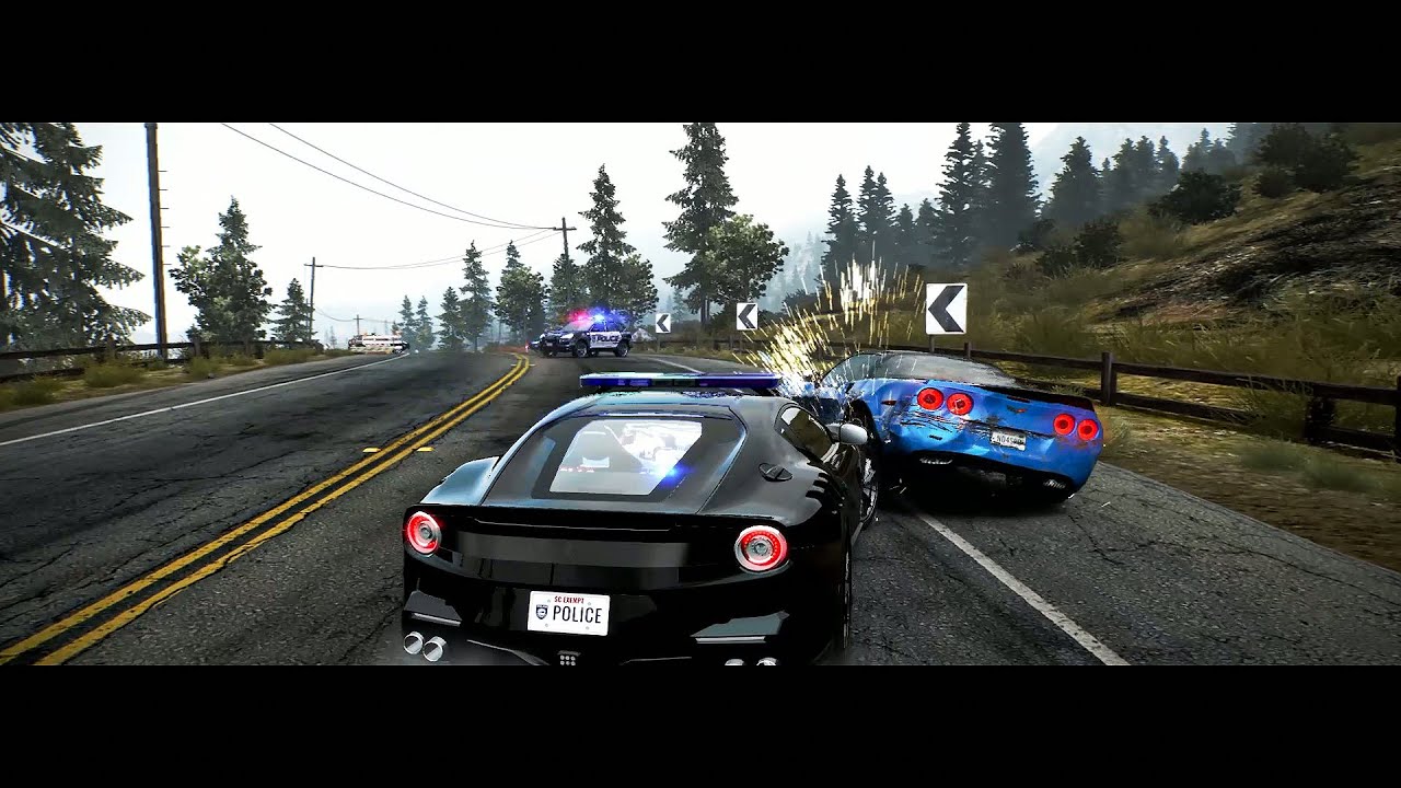 NFS Hot Pursuit Remastered - Полицейская машина Ferrari F12 & события дорожной полиции