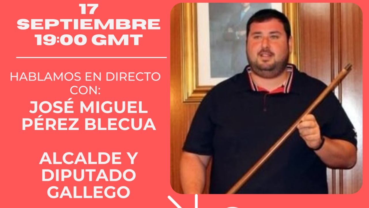 Cita con el rural gallego: José Miguel Pérez Blecua, alcalde y diputado gallego de San Xoan de Rio.