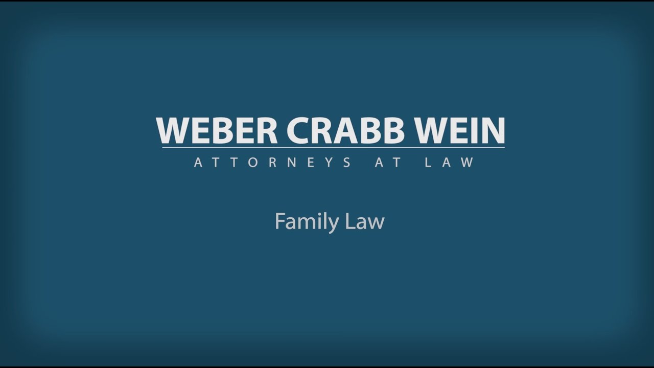Family Law: Weber Crabb and Wein St. Petersburg Attorneys