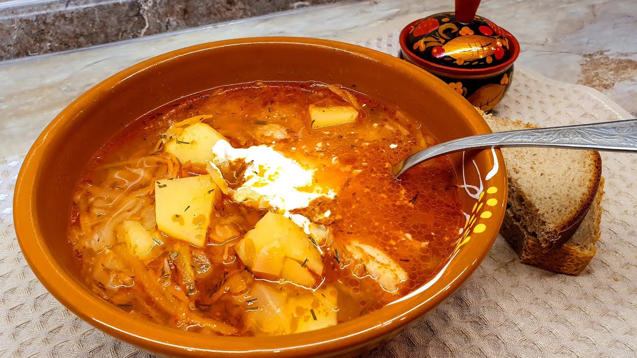 Вкусные домашние ЩИ 🍲 Bors cu varza murata
