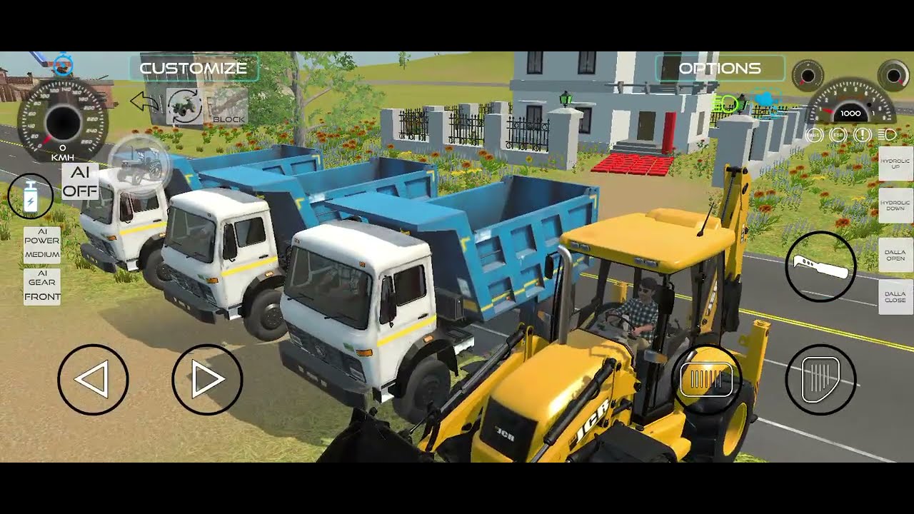 JCB game video 🎮😱 #_game🚧