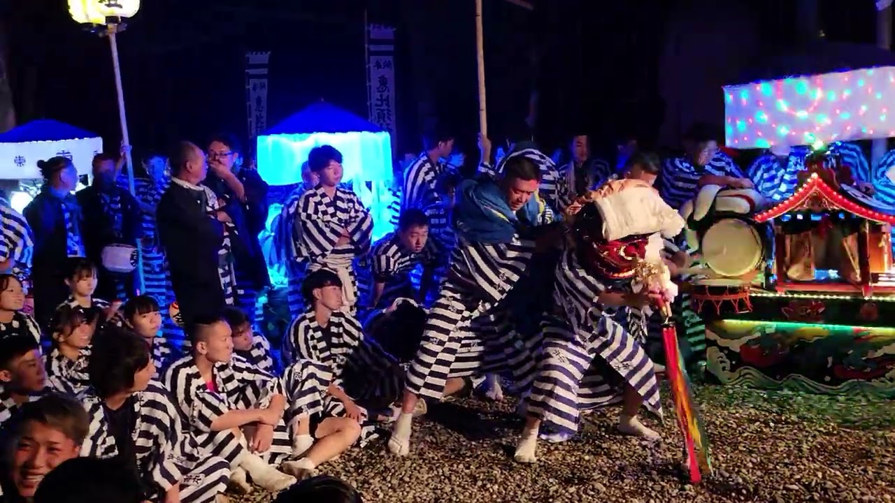 お祭りハンター早良皇子～！令和五年～串本潮崎本之宮神社秋祭り～【南氏子会獅子舞】