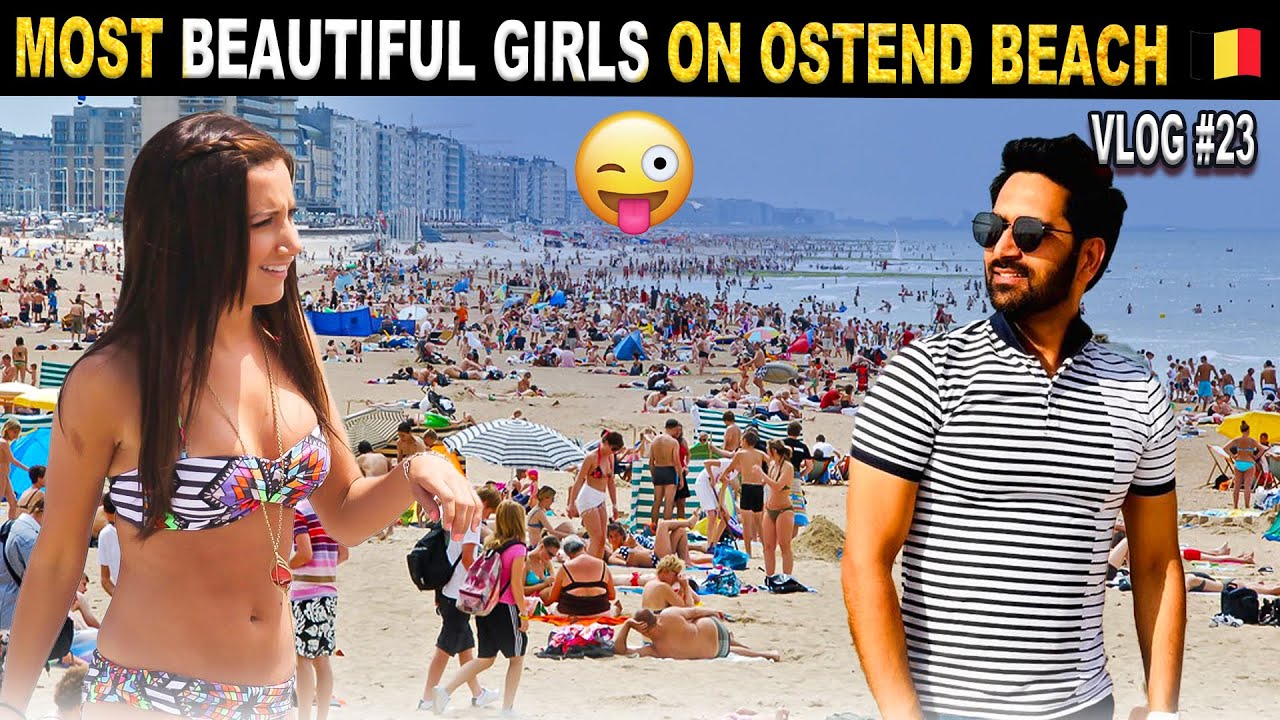 Beautiful Osteend Beach & Beautiful Women’s | Ostend Beach | New Vlog | Watch Now | Raman Arora