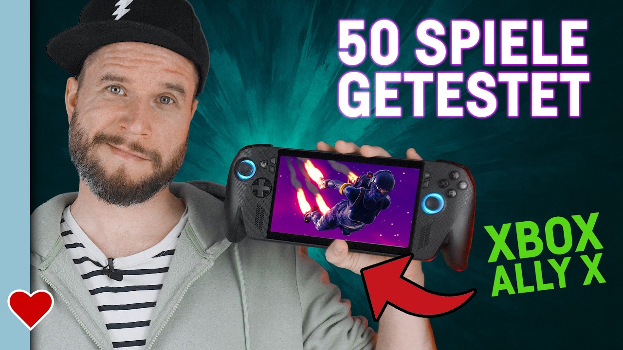 Xbox Ally X - 50 Spiele Auf Dem Neuen ASUS Handheld Getestet!