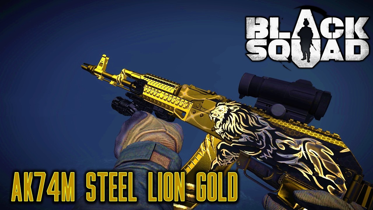 Black Squad ► AK74M STEEL LION GOLD TDM Gameplay # 220