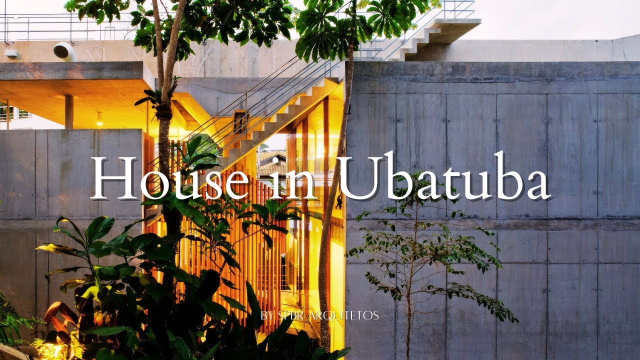 A Unique Residence on the Brazilian Coast | Built on Three Columns | Ubatuba