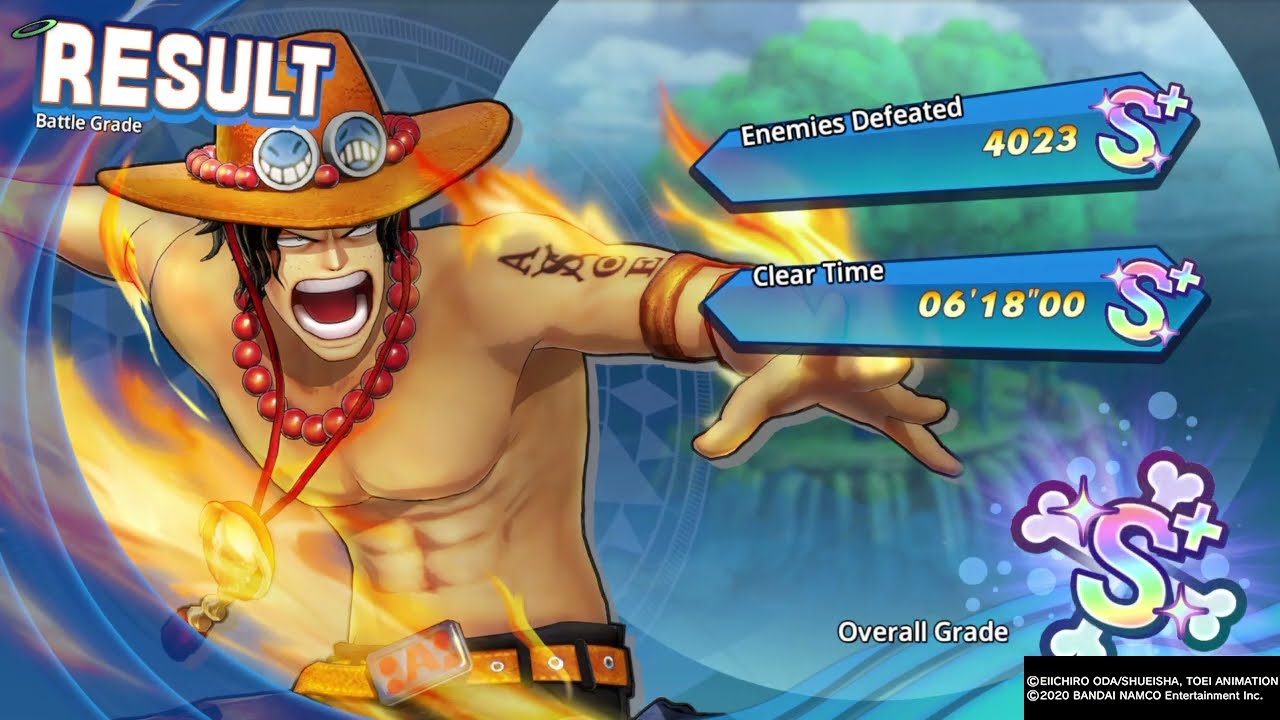 Ace - Strong People of the New World (S+ Rank ) ONE PIECE: PIRATE WARRIORS 4