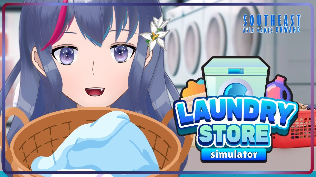 ​【LAUNDRY STORE SIMULATOR】RIPIR BUKA BISNIS LAUNDRY! #SEAGO2025【Shia Naenia / ENIGMYST Project】