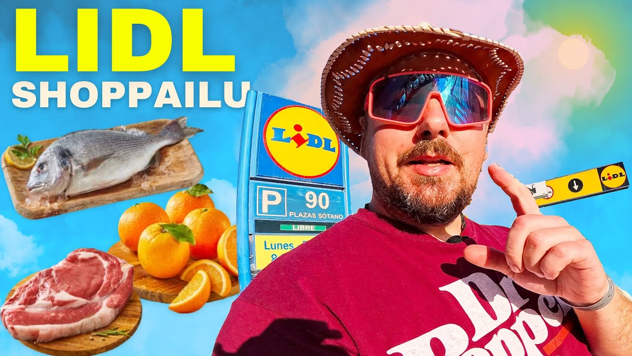 Shoppailin Kanariansaarten LIDLISSÄ - Voittaako Suomen LIDL Valikoiman!? 🛒 🛍️
