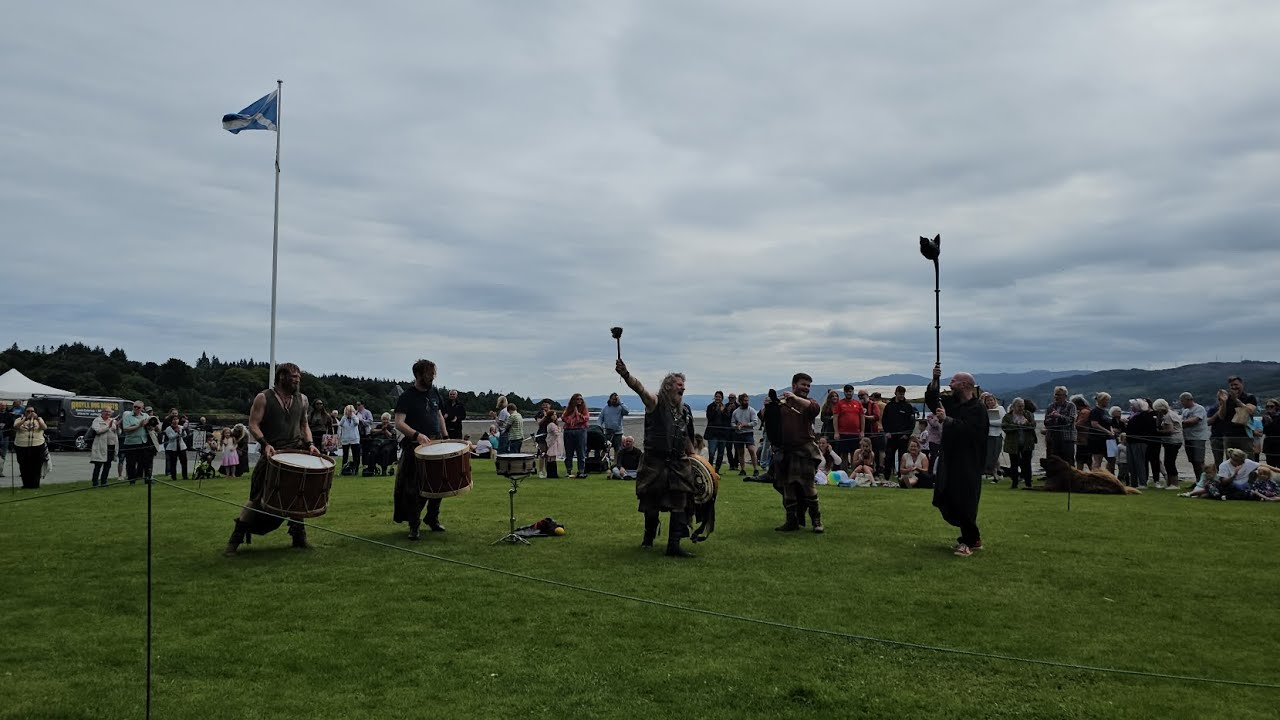 Clann An Drumma at Lochgilphead Celtic and Pictish Festival 2 Aug 2025