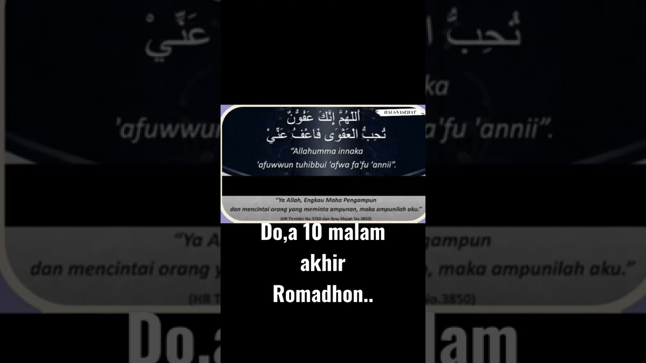 AMALAN DO,A MALAM 1000 BULAN#amalanramadhan #hausnasehat