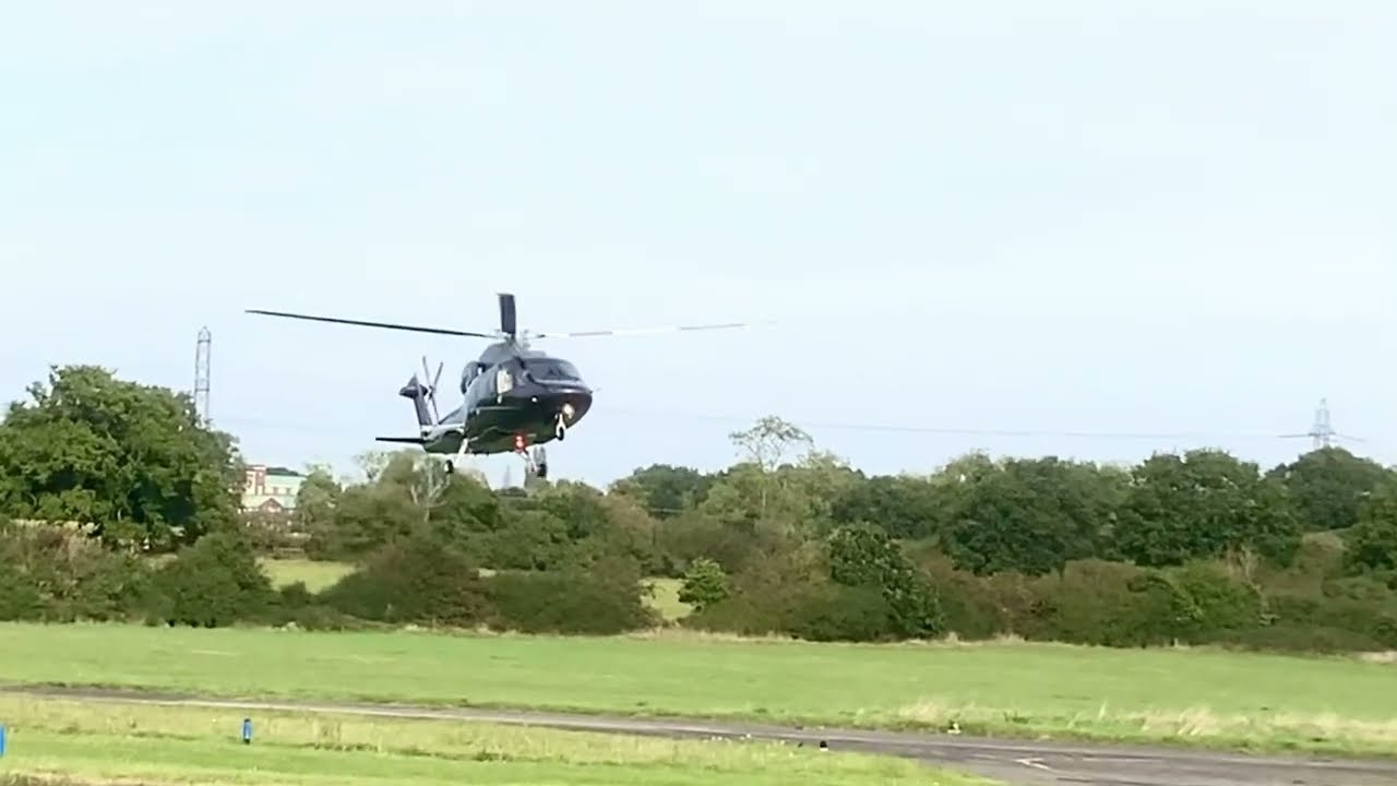 Awesome S76 Helicopter Landing