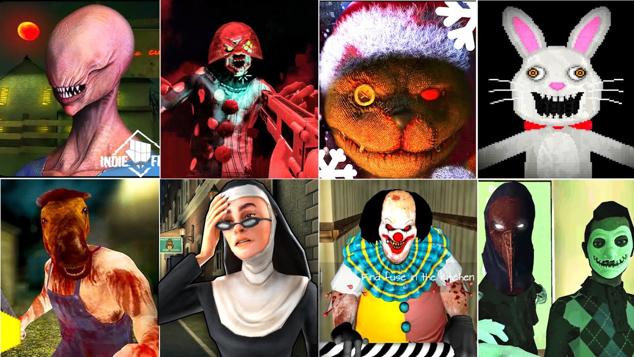 Best Ending #19 - Mr Hopp's Playhouse - Death Park 2 - The Curse Of Evil Emily - Evil Nun 2