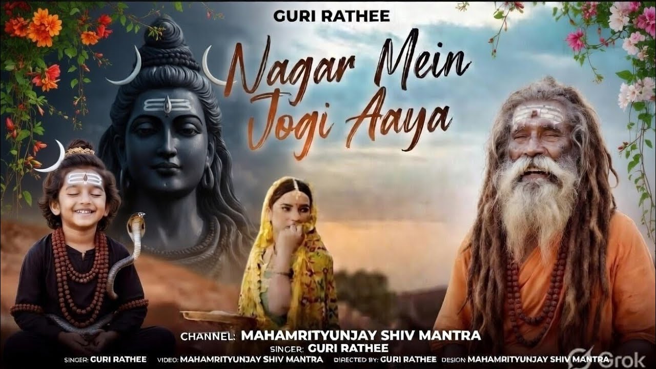 🌼Soulful Bholenath Bhajan 2026 🔱 Nagar Me Jogi Aaye ❤️ l Hindi Devotional l Peaceful Bhajan 