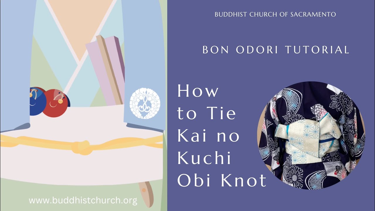 How to Tie Kainokuchi Obi