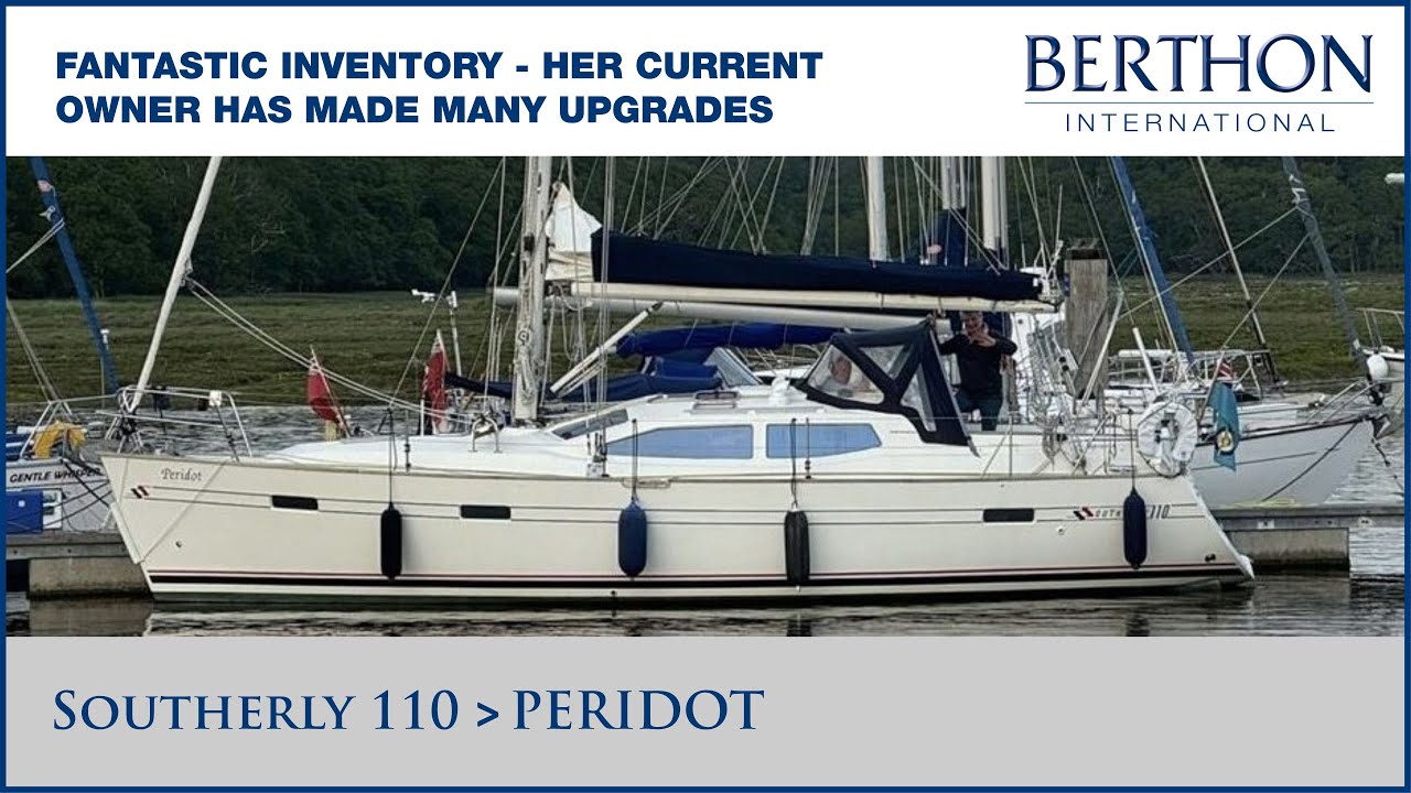 [OFF MARKET] Southerly 110 (PERIDOT), with Harry Lightfoot - Yacht for Sale - Berthon Int.