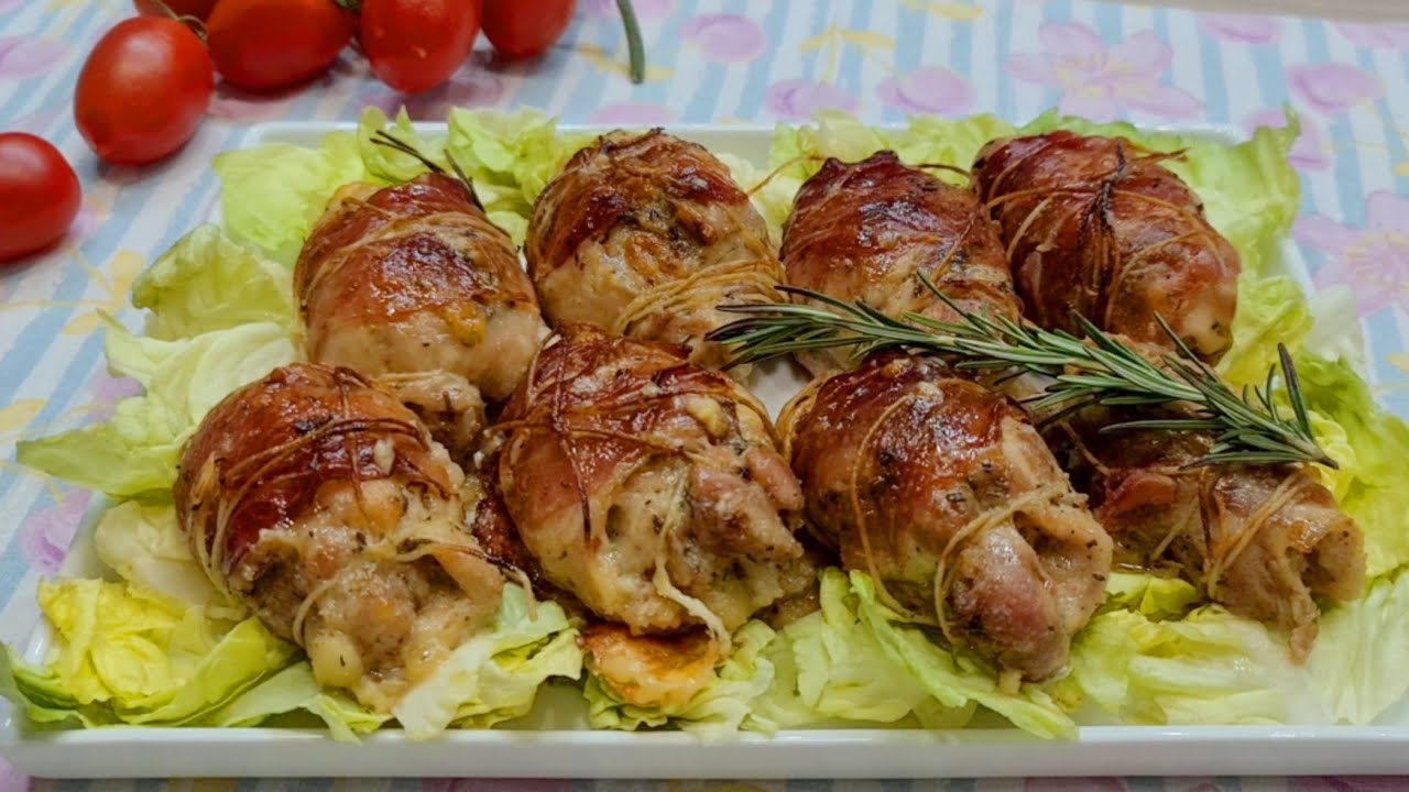 COSCE DI POLLO RIPIENE ALLA TIROLESE MORBIDISSIME E BUONISSIME | FRANCESKA CHEF  | stuffed chicken