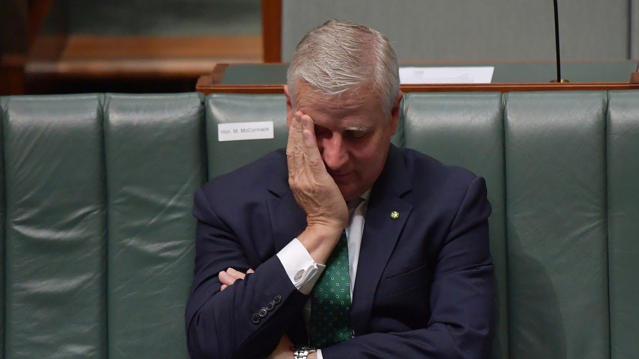 Deputy PM Michael McCormack 'well and truly out of his depth'