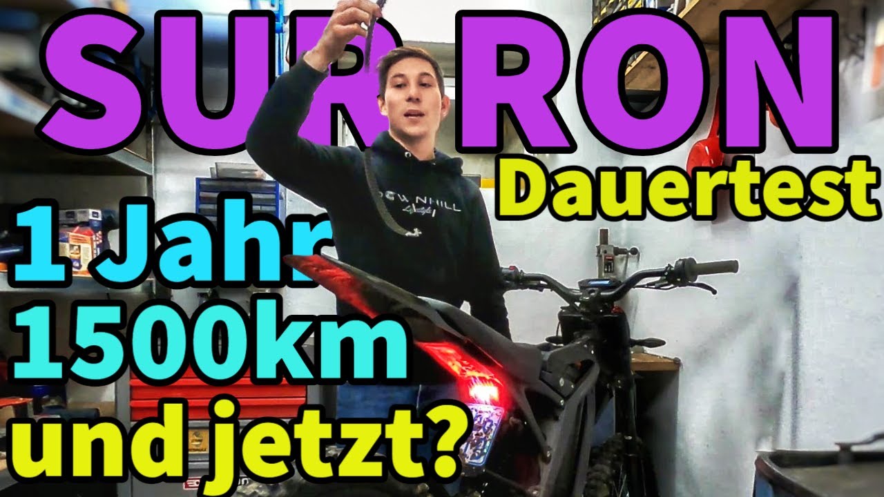 SUR-RON nach 1 Jahr und 1500km I Riemen ab! der Dauertest I Hat sich das gelohnt?
