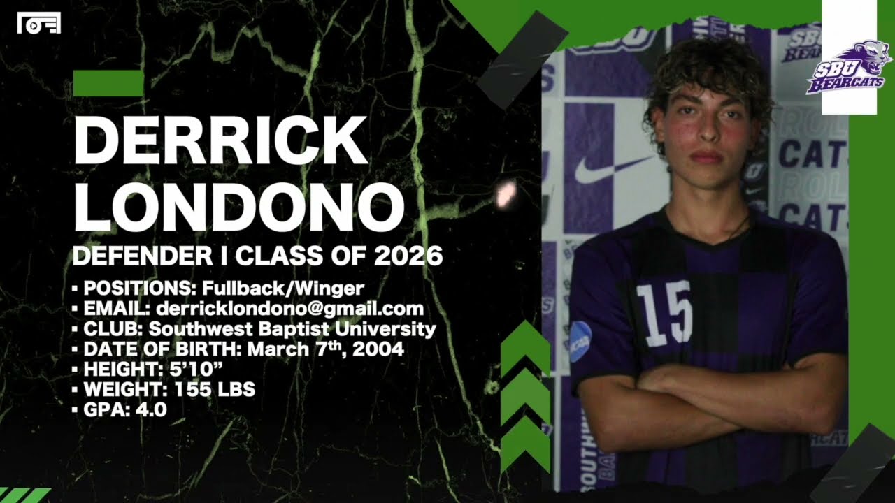 Derrick Londono 2025 Soccer Highlights
