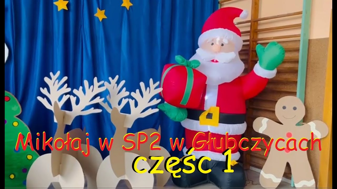 Mikołaj w SP2 Głubczyce ( video 2023)
