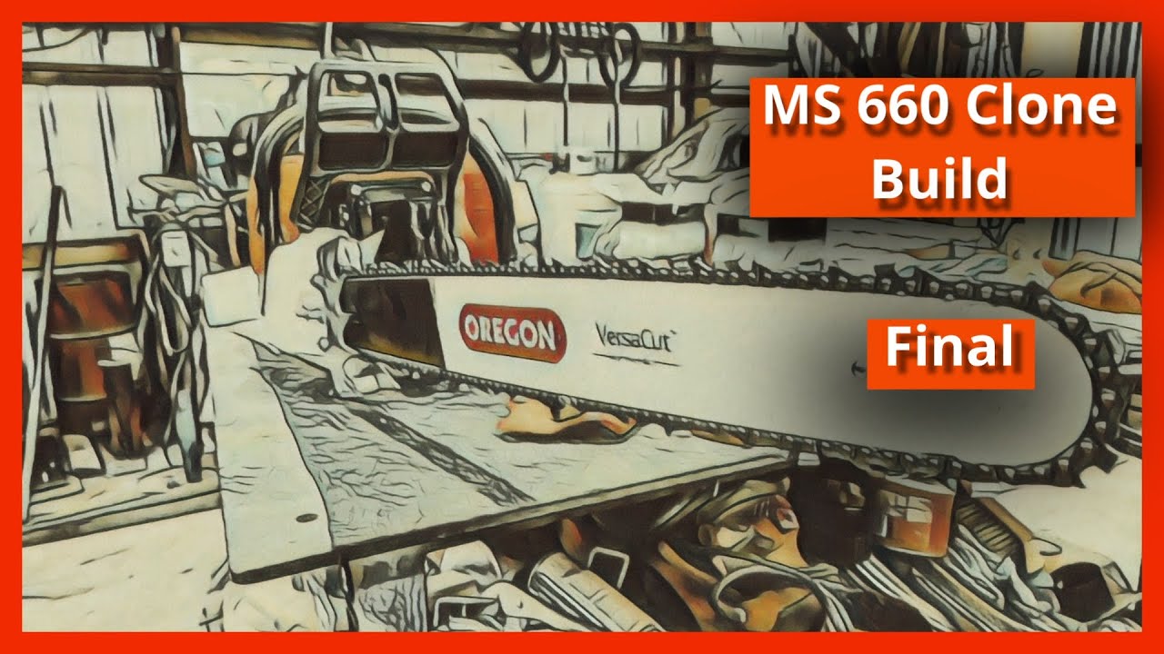 The Ultimate DIY: G660 Clone Build Final #stihl #farmertec