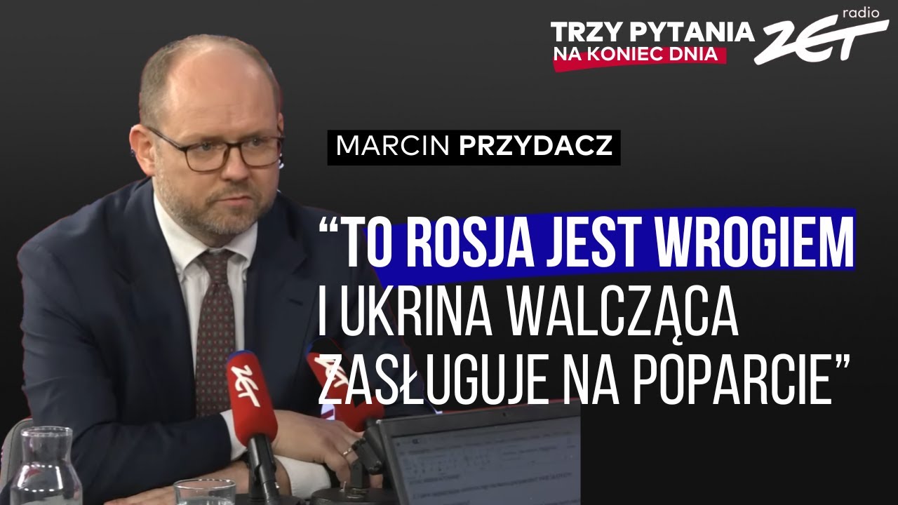 Marcin Przydacz - Trzy Pytania na Koniec Dnia. Marcin Przydacz w Trzy Pytania na Koniec Dnia