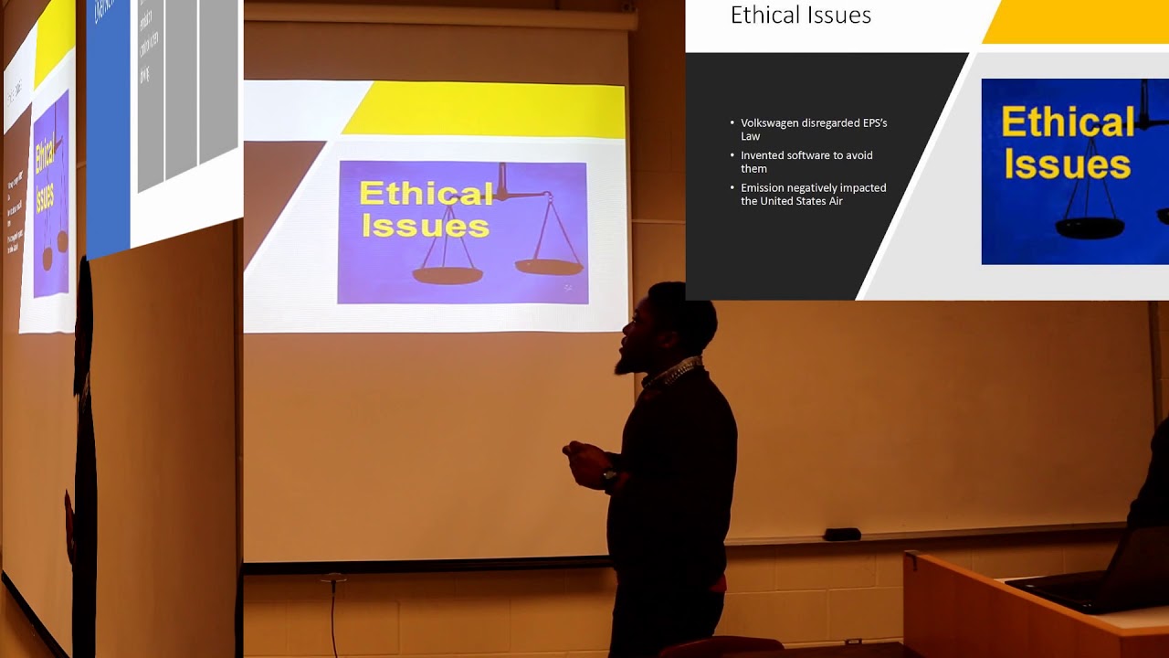Ethics group work of case analysis of  Volkswagen