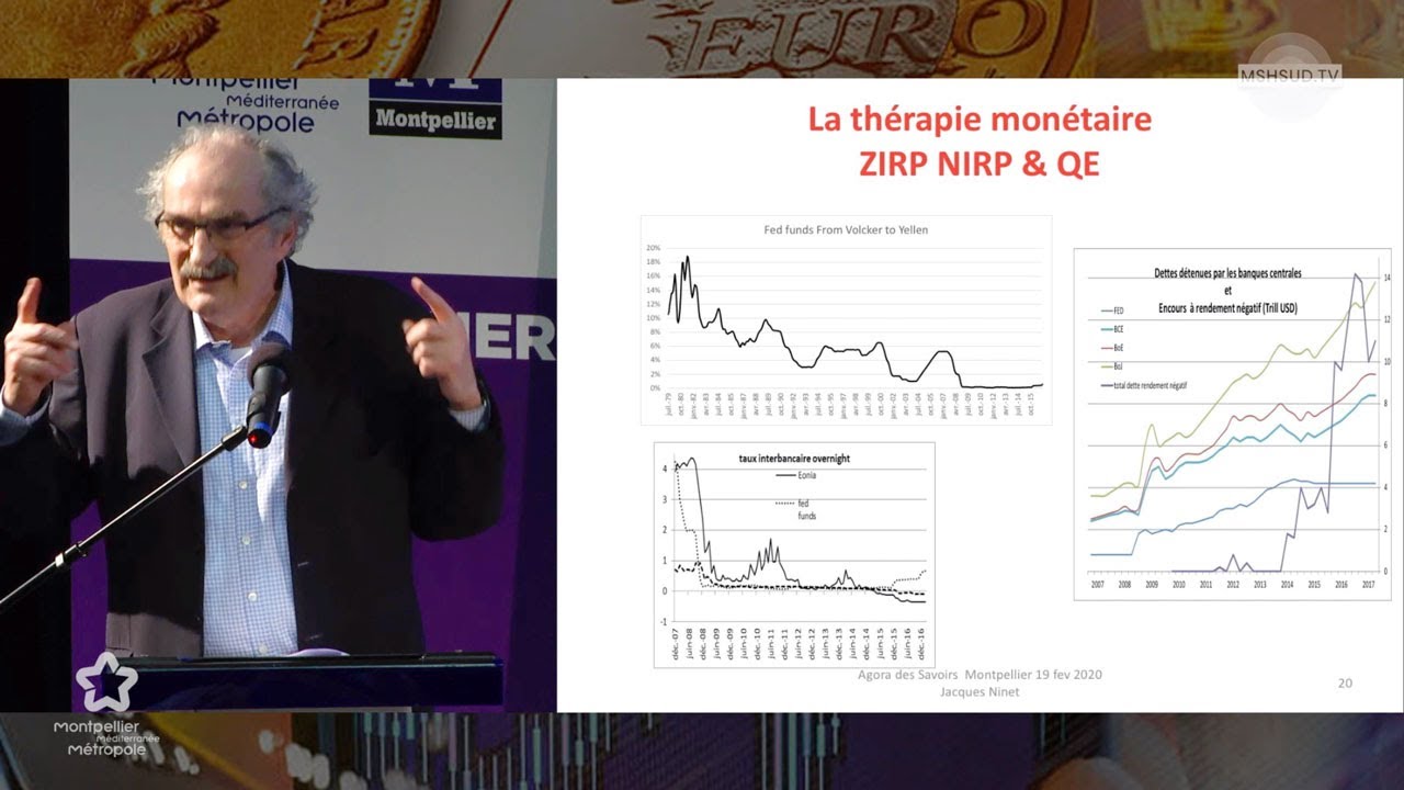 Les taux d'intérêt négatifs : le trou noir du capitalisme financier - Jacques Ninet