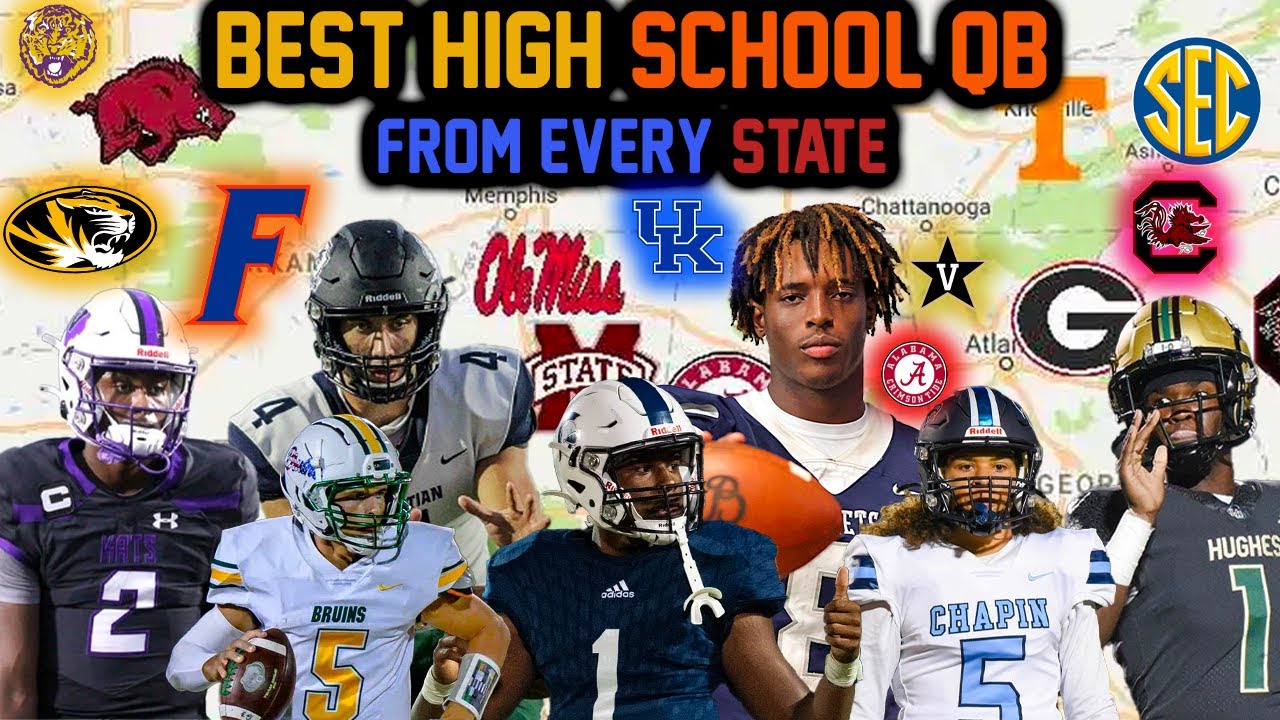 The BEST HS QB RECRUIT From EVERY STATE (SEC Edition)