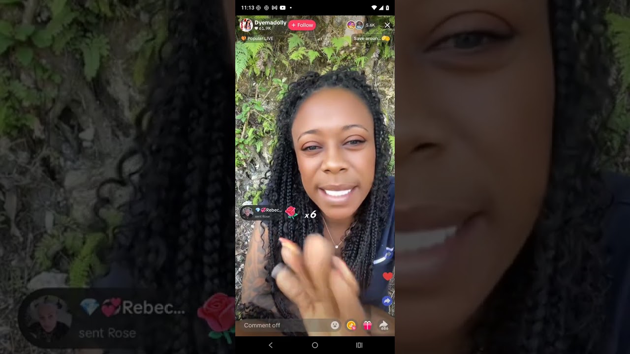 Dyema seh she rush Akeem woman a Rebel party.