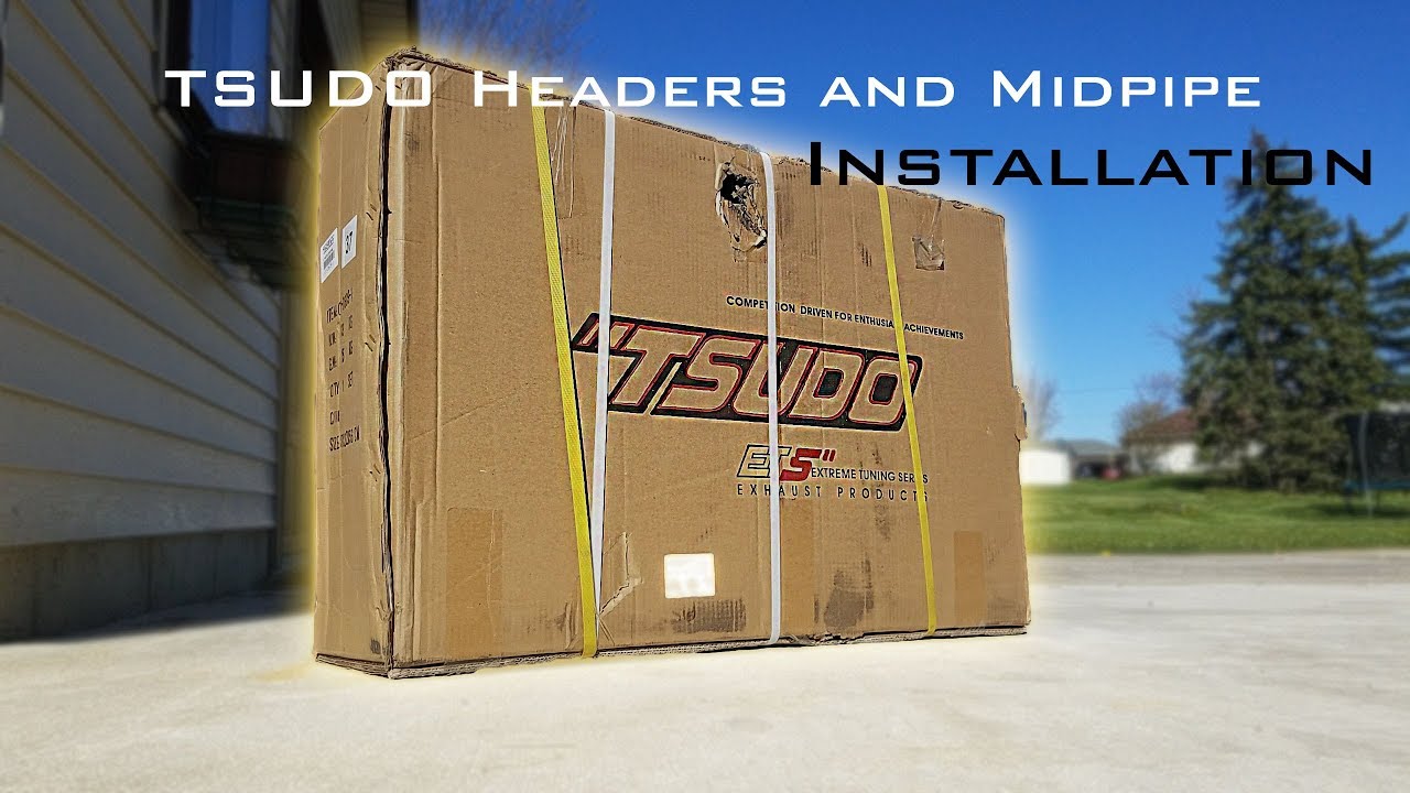 Tsudo Header and mid-pipe Installation - 02 Subaru 2.5RS