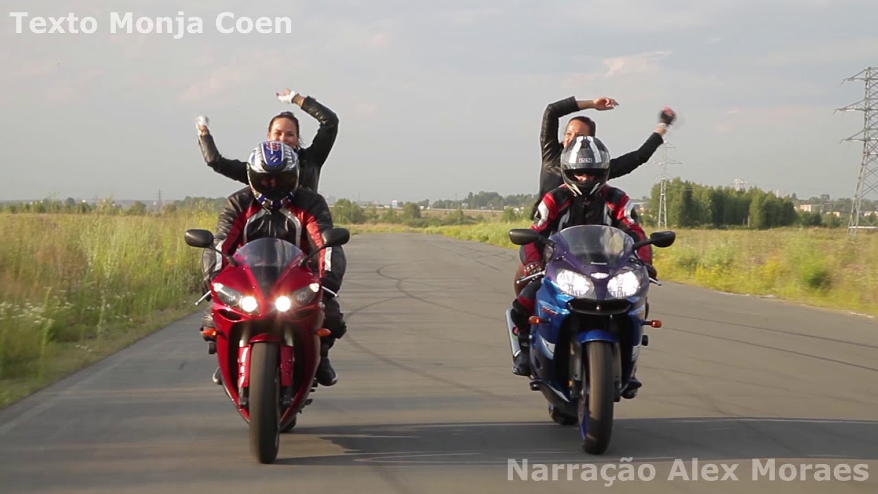 MONJA COEN - A MOTO / LINDO TEXTO ESTRADA E A VIDA/ COMPARTILHE