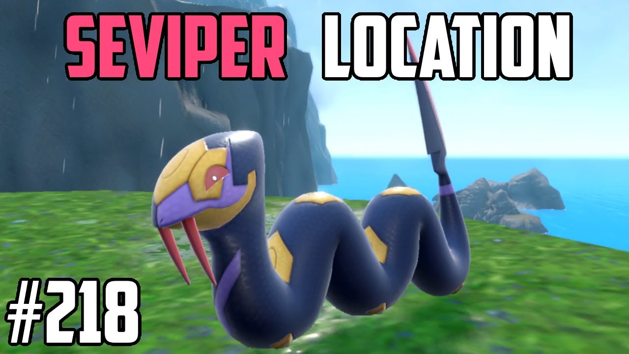 How to Catch Seviper - Pok&eacute;mon Scarlet & Violet