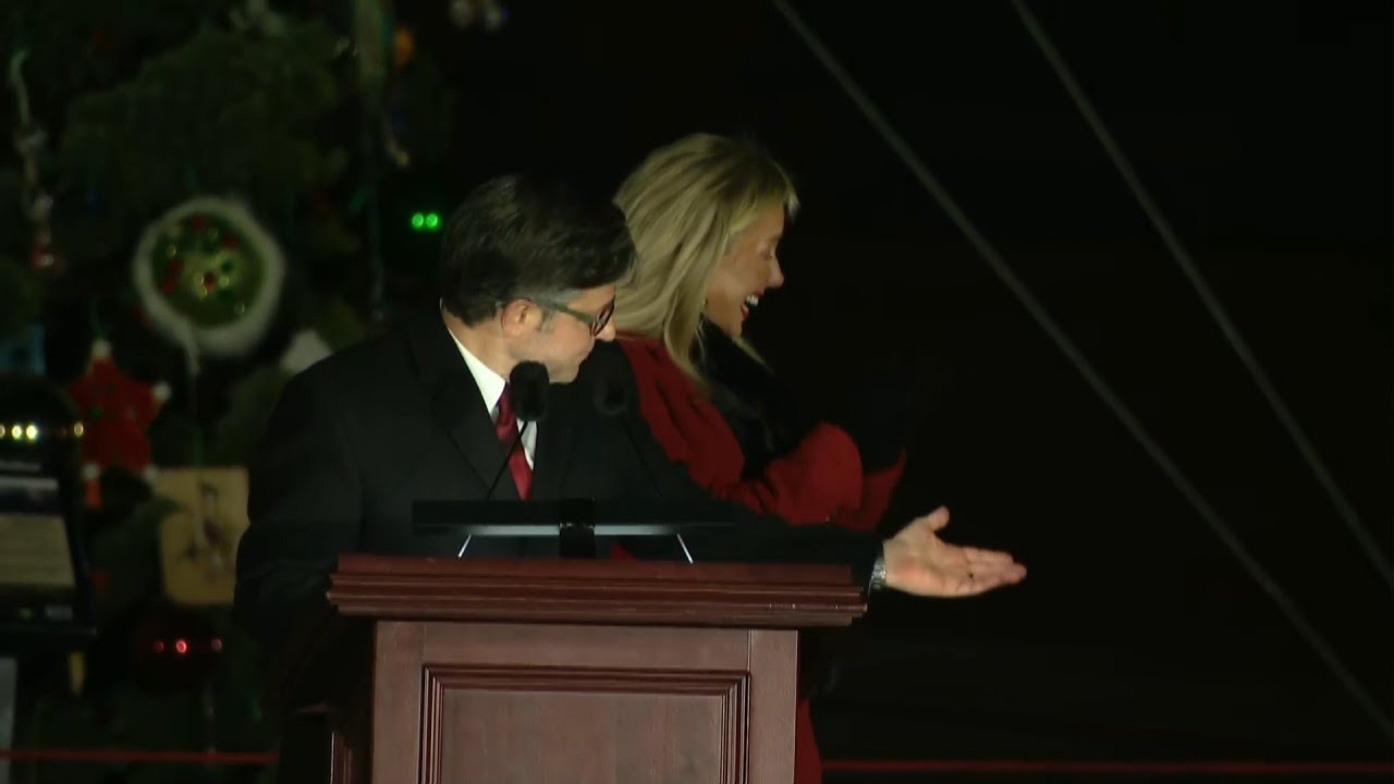 Capitol tree lighting ceremony held for first Christmas tree from Nevada