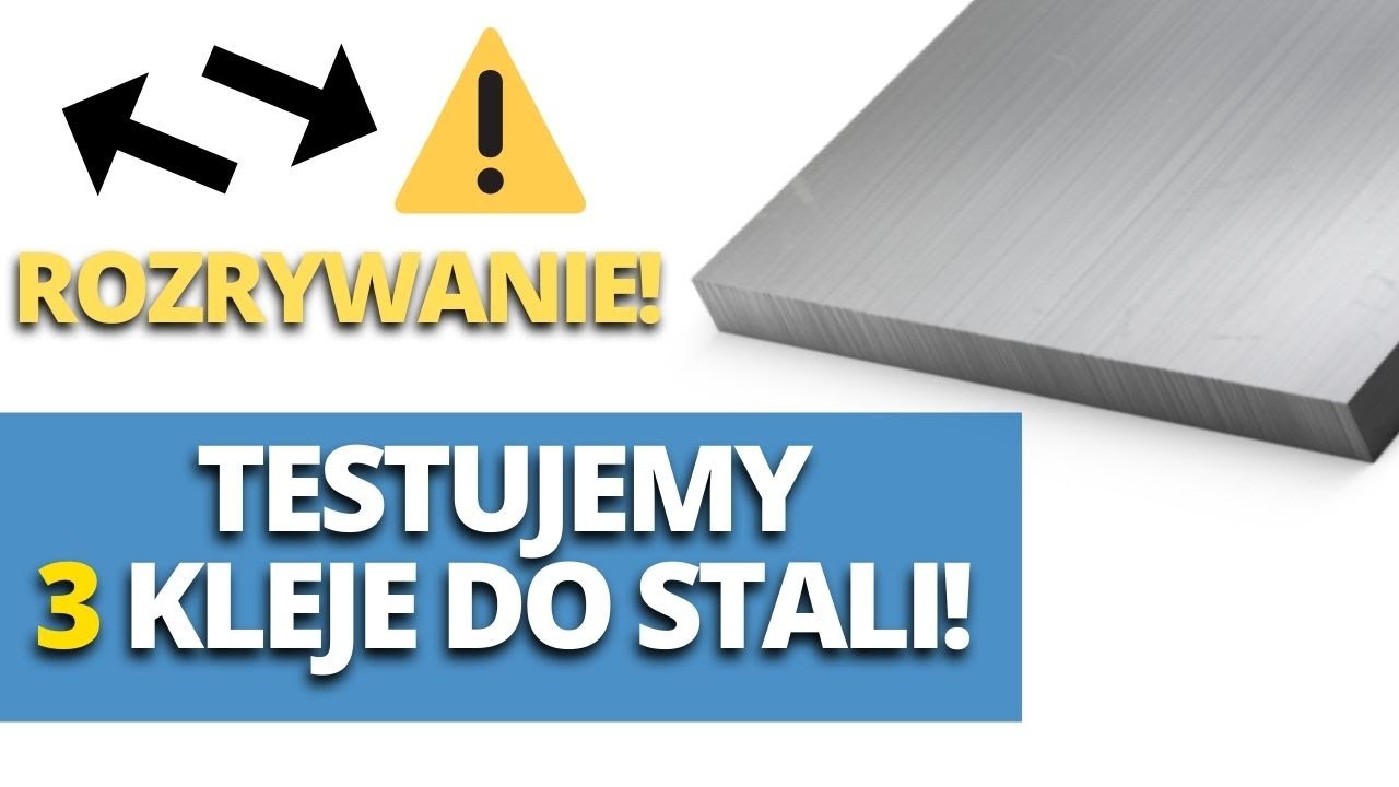 Klej do stali - test na rozrywanie (SA 1-15, EP61)