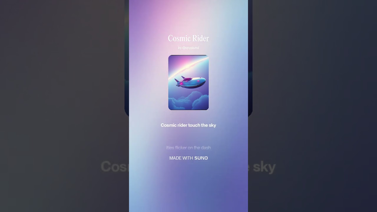 Cosmic Rider