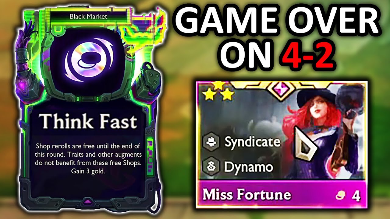TFT Pro Shows Why Think Fast Is Still the Most Broken Augment in TFT