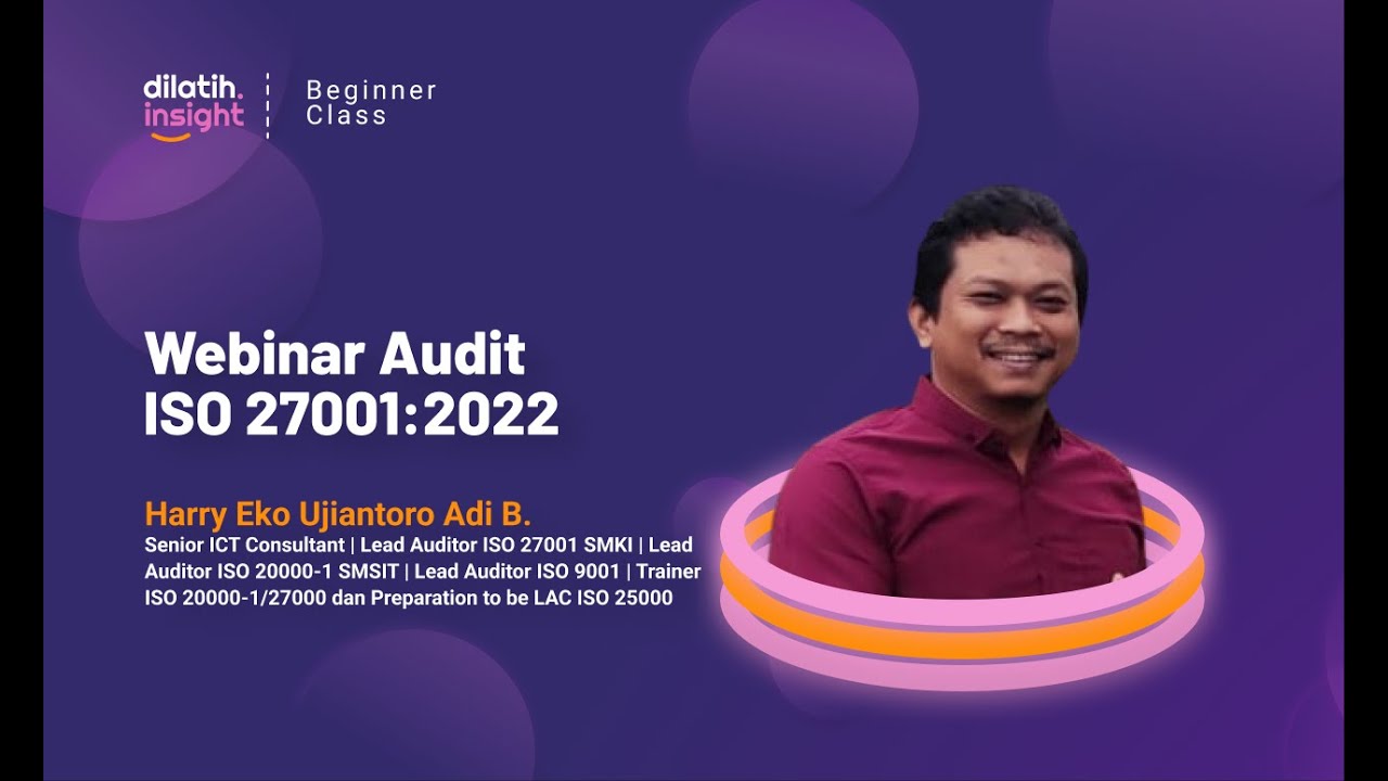 Webinar Audit ISO 27001:2022 - dilatih.co