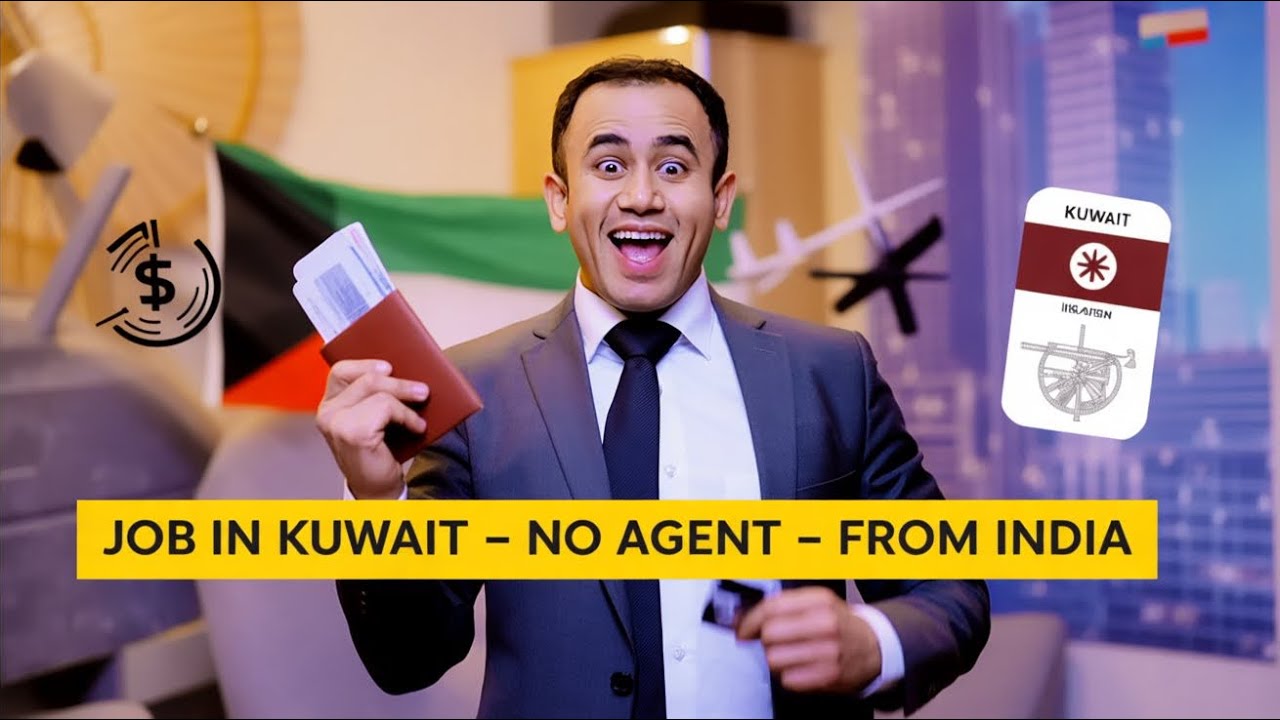 How Indians Can Get Kuwait Job in 2025 | No Agent, Full Process Explained