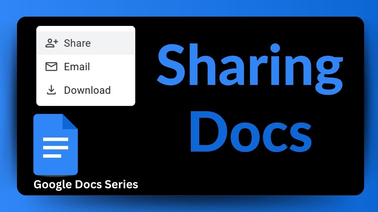 Sharing Google Documents
