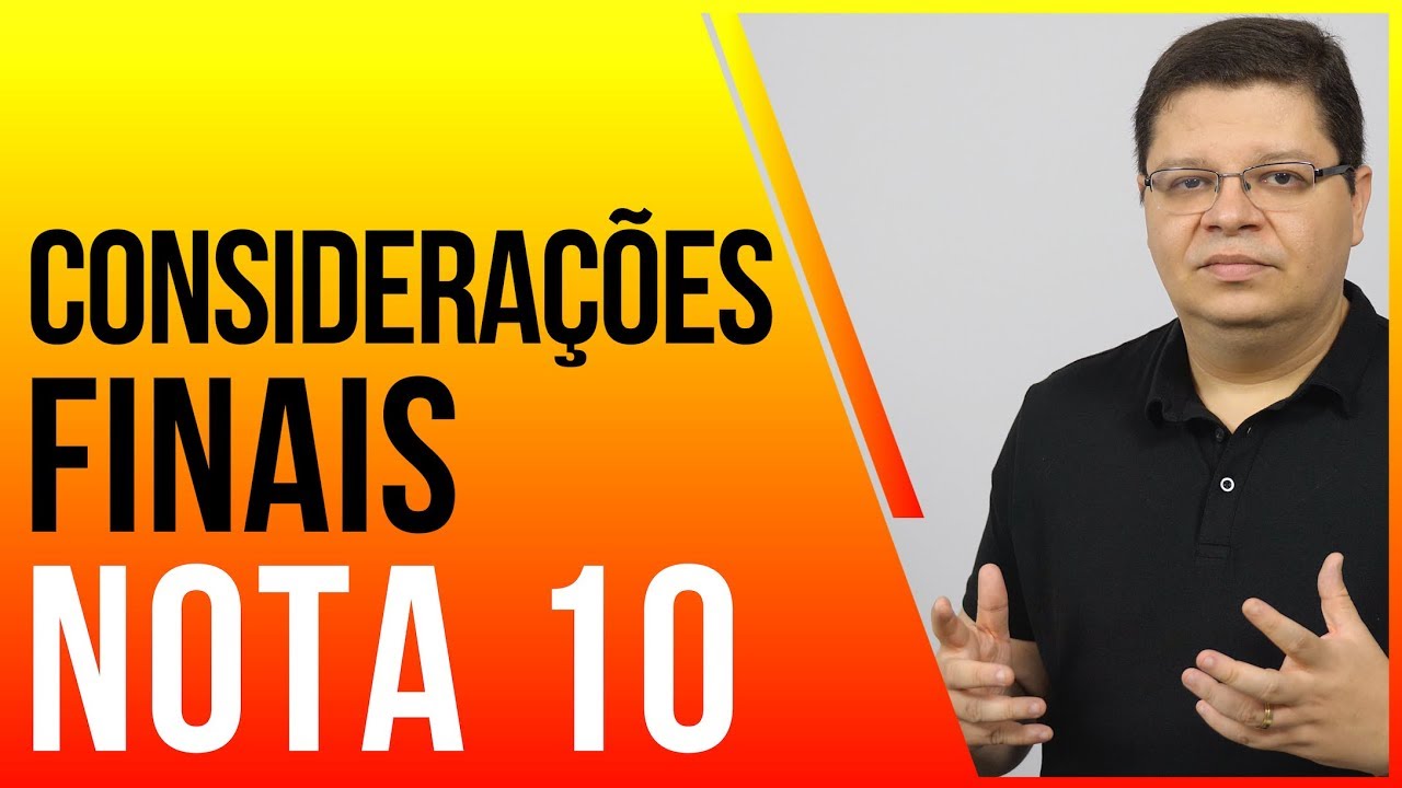 Considerações Finais - Como fazer a Conclusão de TCC?