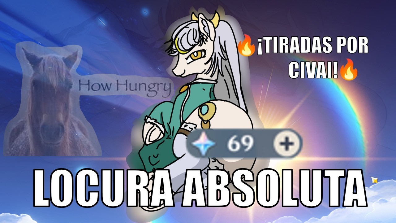 🤩 LAS TIRADAS MÁS ATÓMICAMENTE LOCAS, ÉPICAS, RANDOM Y DESHONESTAS POR ZIBAI 🤩 ー 🐎Genshin Impact💫
