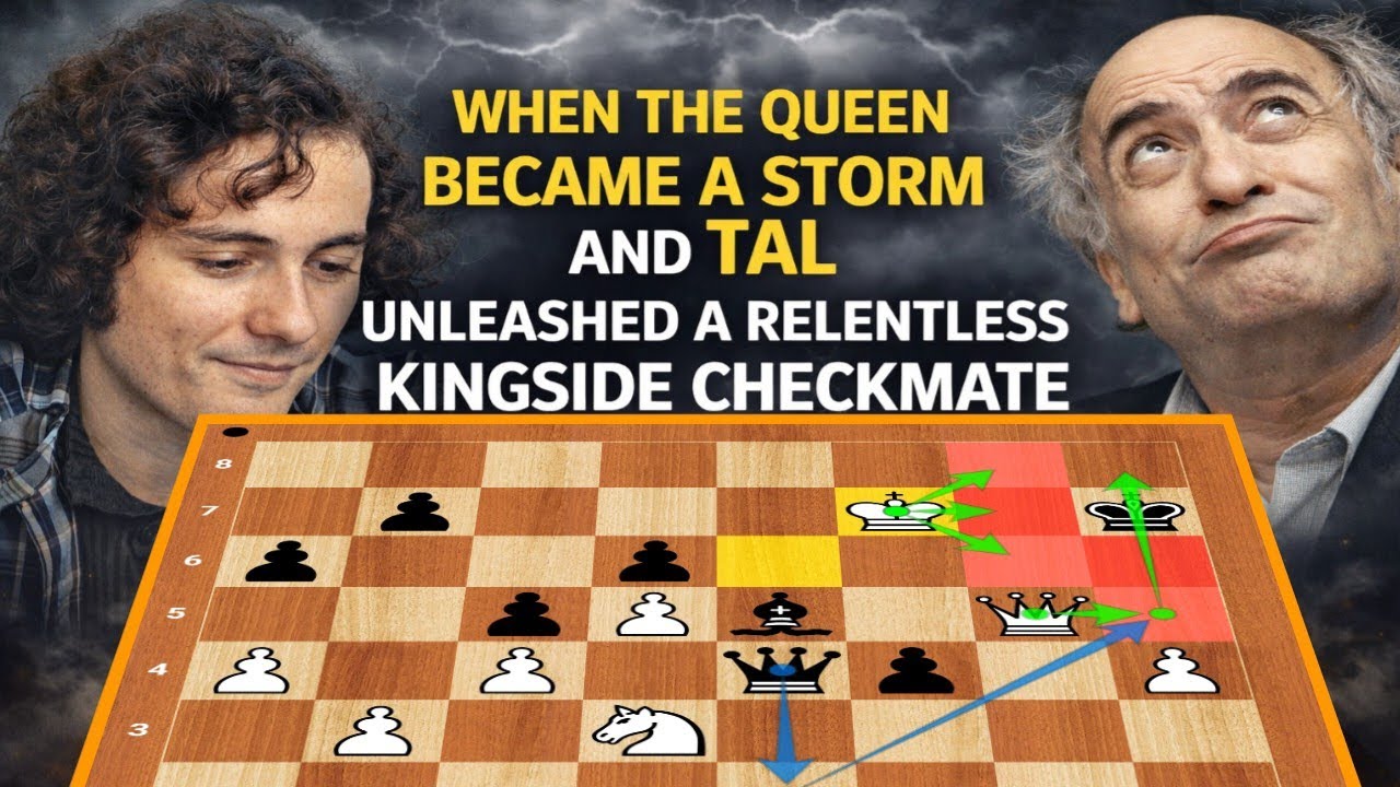 When the Queen Became a Storm and Tal Unleashed a Relentless Kingside Checkmate